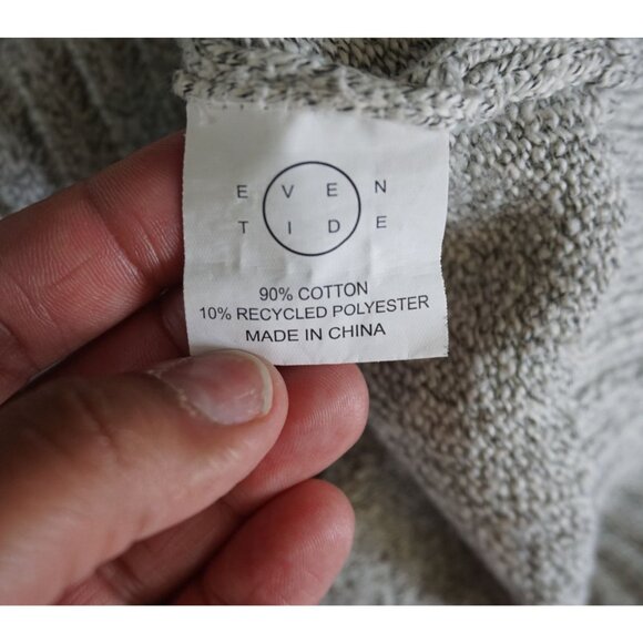 Even Tide Men's Gray Hoodie Sweater - Size M - Picture 3 of 4